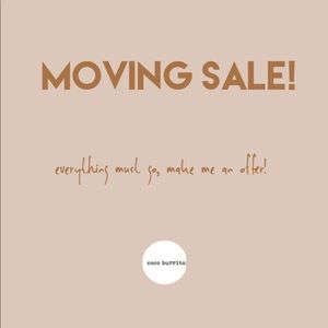 MOVING AT THE END OF AUGUST!